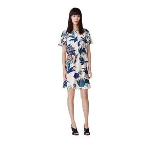 green emerald velvet dress Tory Burch main image 1
